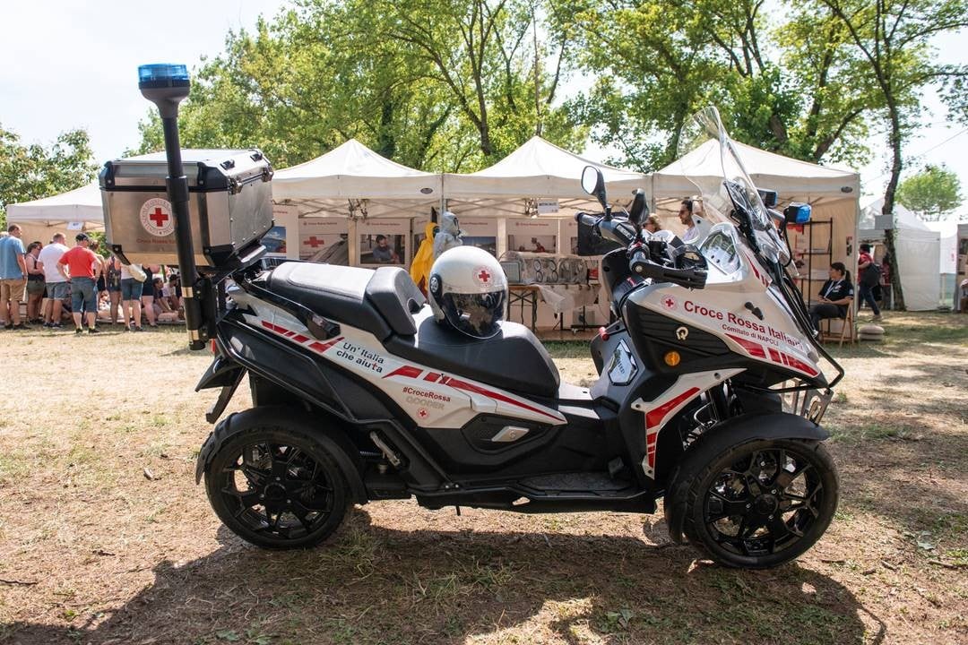 Un Qooder alla Croce Rossa 